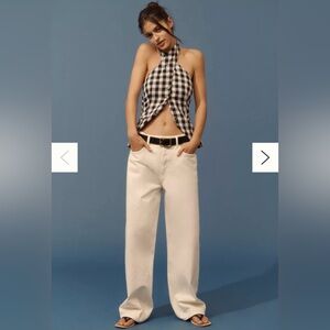 NWT Agolde Low Slung Baggy Jeans, 29, Solar